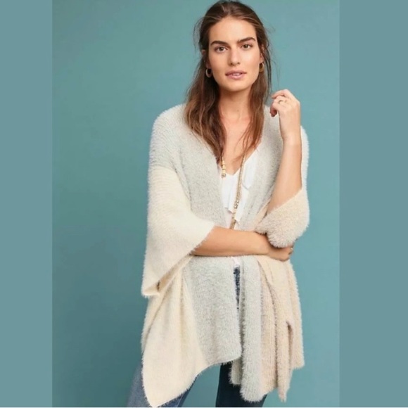Anthropologie Saturday Sunday Cozy Wrap OS - Picture 4 of 6
